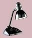 Catalina Lighting W2050BLK Organizer incandescent desk lamp, gooseneck, 15-1/2 high, black