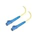 Cables To Go 37103 LC/LC Simplex 9/125 Single-Mode Fiber Patch Cable (1 Meter, Yellow)