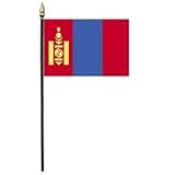 Mongolia Miniature Flag