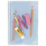 Office Depot(R) Brand Vinyl Storage Pouch, Clear