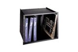 Middle Atlantic Front Loading Media Holders 8 Space Laser Discs, LPs and Binders Holder