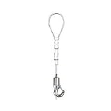 福井金属工芸 セフティカラーワイヤー自在小 径1.2mm 0.5m ホワイト S-1168-W