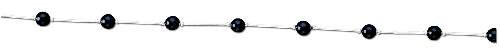 Solid Sterling Silver Tin Cup Onyx Necklace