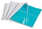 Fellowes CRC 52561 Black Linen Thermal Binding Covers 10 Pack