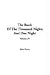 The Book Of The Thousand Nights And One Night: Volume IV: 4