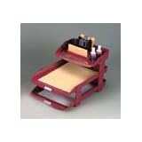 Rexel Agenda Classic Workstation Tidy with 3 Risers for Stationery or Storage Media Blue Ref 25213