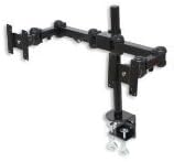 Tyke Supply Dual LCD Monitor Stand Desk clamp Holds up to 24" LCD Monitors