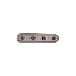 Sea Gull Lighting 4701-05 De-Lovely Four-Light Vanity, Chrome Finish by Sea Gull Lighting