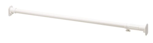 超強力伸縮ポール ホワイト (93.5～152cm､耐荷重55～25kg)