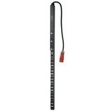 APC Metered Rack PDU Zero U - Power distribution unit ( rack-mountable ) - AC 400 V - 22 kW - 22000 VA - Ethernet 10/100 - 18 output connector(s) - 0U