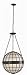 World Imports 4106-29 Bremen 3 Light 18 Globe Chandelier