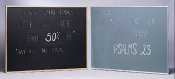 Ghent Duroslate Wooden Frame/Black Surface Chalkboard - 4ft. x 6ft.