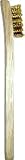 Wire Brush 7 1/2 inch Brass