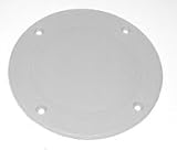 T-H MARINE SCREW-DOWN DECK PLATE -- WHITE 10