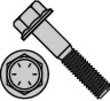Hex Head Flange Frame Bolt Grade 8 Black Phosphate 1/2-20 X 2 1/2 (Pack of 250)