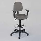 Highland Multitask Swivel Stool- Black