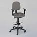 Highland Multi-Task Swivel Stool- Gray