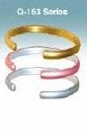 New Qray Gold Large Bracelet Q-153 Magnetic Q-Ray