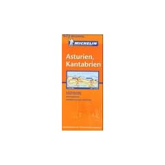 Asturien, Kantabrien: Regionalkarte (Michelin Regionalkarte)