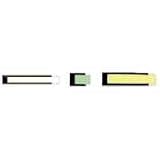 Magna Visual All-Magnetic Card Holders, 1in. x 2in., Pack Of 25