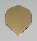 3 sets Gold Metallic Standard flights
