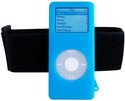 CTA IP-HNAB Silicon Skin Case with Arm Band for iPod Nano - Blue