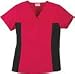 Cherokee Uniforms Side Panel Solid (Assorted Colors) V-Neck Scrub Top