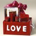 Love Lights Romantic Candle Light & Music Gift Basket