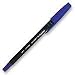 Office Depot(R) Rubberized Ballpoint Pens, Medium Point, Blue, Box Of 12
