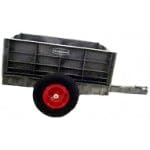 Rubbermaid 8 Cu ft 400lb Cap Rubbermaid Tractor Cart by Rubbermaid