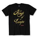 365 Inc Spain Kings of Europe Euro 2008 Soccer T-Shirt (Black)