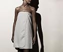 Smart&reg; Ultra Microfibre Bath Wrap White with Turban
