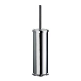 Smedbo Outline Polished Chrome Free Standing Toilet Brush with Solid Brass Container 16... 