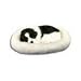 Sleeping Dog Pet Nap - Border Collie Black / White