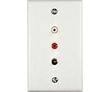 MAGNAVOX M62077 RCA Wall Jacks With Stereo & Video