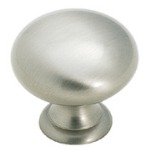 AMEROCK BP1950H-G10 CABINET KNOB SOLID BRASS 1-1/4 - SATIN CHROME