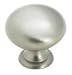 AMEROCK BP1950H-G10 CABINET KNOB SOLID BRASS 1-1/4 - SATIN CHROME