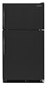 K2TREFFWBL 21.7 Cu. Ft. Standard-Depth Top-Freezer Refrigerato in Black