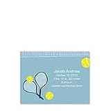 Tennis Star Announcement Baby Boy Announcements