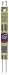 Boye Single Point Aluminum Knitting Needles 10 Inch -Size 4