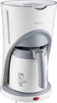 Severin - 9415 - Cafetiere Isoth. + 4 Tasses, Blanc / Gris, 1000 W, 1.0 L