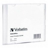 Verbatim DataLifePlus - CD-RW - 700 MB ( 80min ) 2x - 4x - silver - ink jet printable surface - slim jewel case - storage media