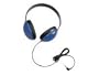 Califone First Stereo Headphone Lightweight for Young Children Blue