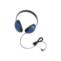 Califone First Stereo Headphone Lightweight for Young Children Blue by ACP