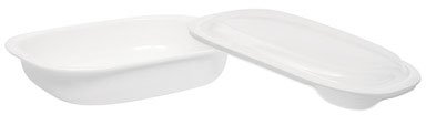 Corningware SimplyLite 3-qt. Oblong Casserole Dish with Lid