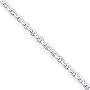 Sterling Silver 2.00mm Cable Chain Necklace (Available in Sizes 7, 8, 16, 18, 20, 24, and 30 Inches))