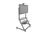 Chief PPCU - Cart for flat panel - black - screen size: up to 61