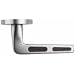 Epitome S300AT-EBS Ebony Slotted Cast Stainless Steel Levers Athena Dummy Door Lever ...