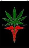 NEOPlex 3' x 5' Medical Marijuana Novelty Flag