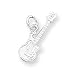 Sterling Silver Electric Guitar Charm